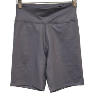 Womens Abercrombie & Fitch Black Elastic Waistband Athletic Bike Shorts Size S